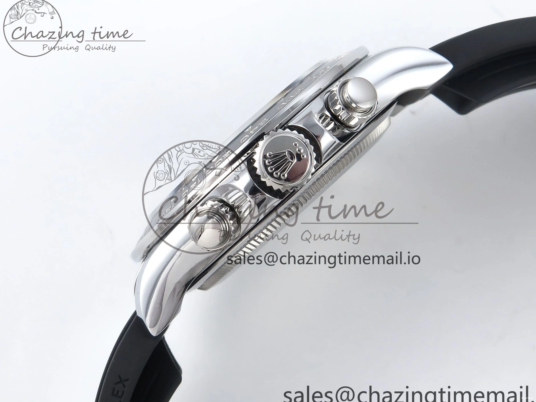 MiroTime 0411 Daytona 126519 QF 1:1 Best Edition Black Gray Dial on Oysterflex Strap QF4131 V Vibrant 340